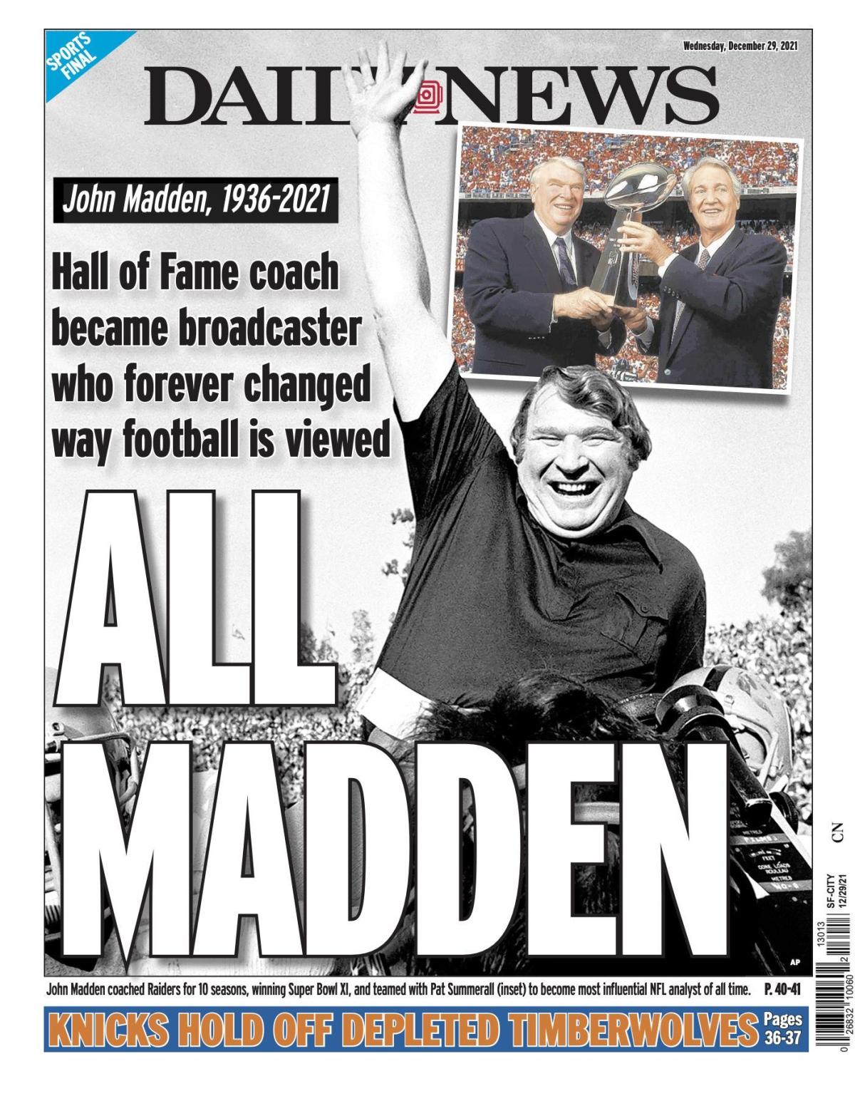 john madden on cover