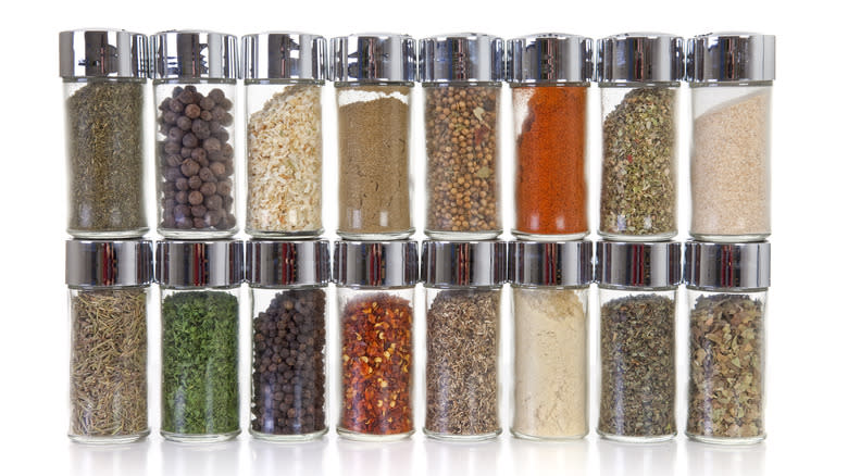 Spice bottles