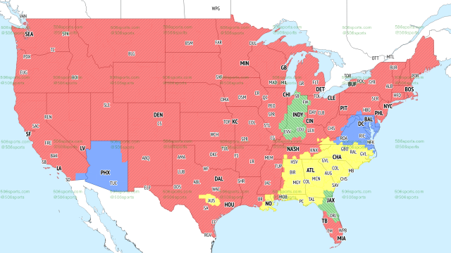 NFL Coverage Map Week 1: TV Schedule for FOX, CBS Broadcasts