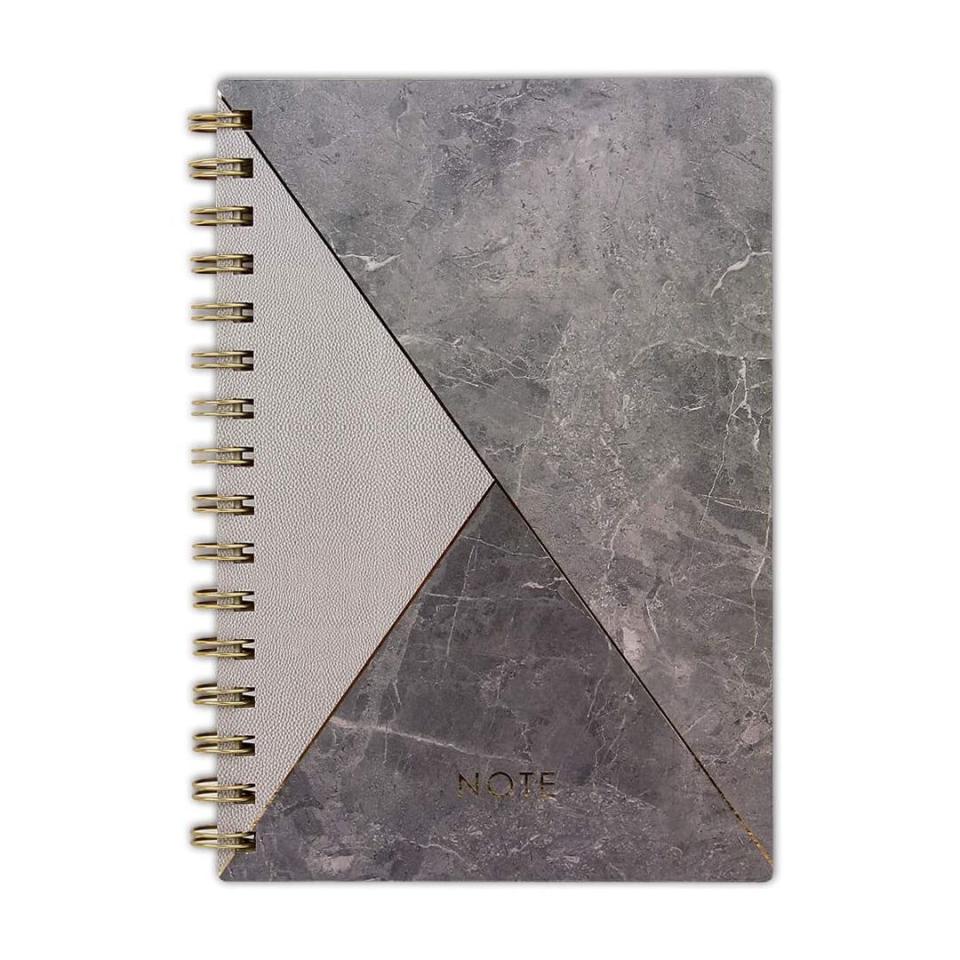Marble Spiral Notebook Journal