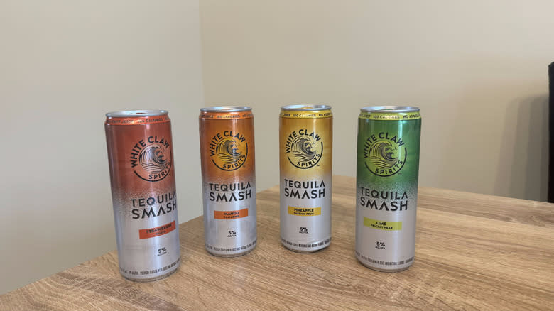 Cans of White Claw Tequila Smash