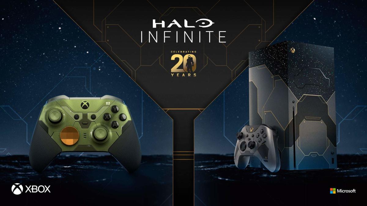 Special-edition 'Halo Infinite' Xbox Series X and controller