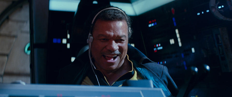 Lando Calrissian (Billy Dee Williams) in STAR WARS:  EPISODE IX.