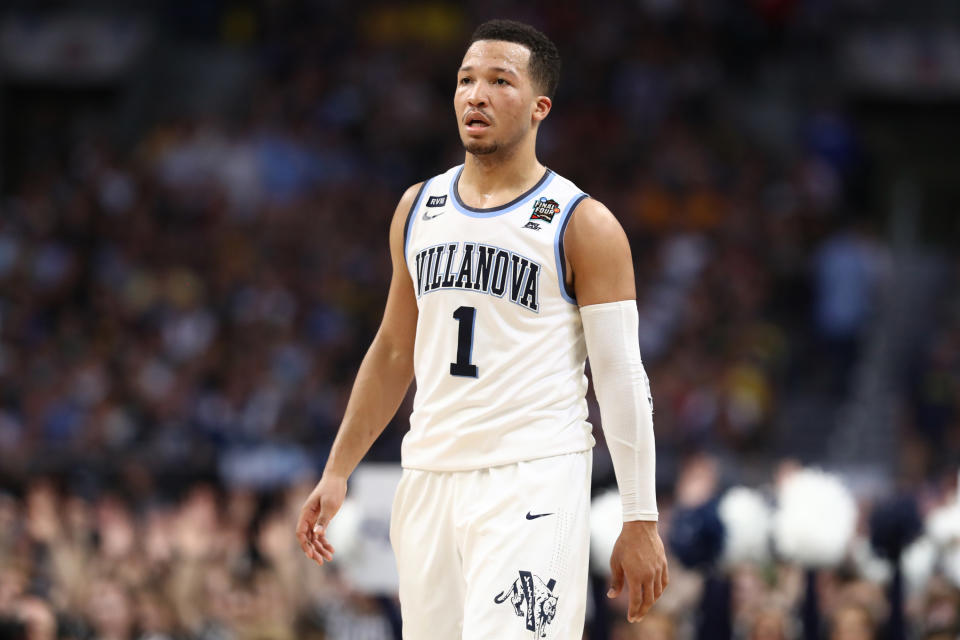 Jalen Brunson in Villanova jersey