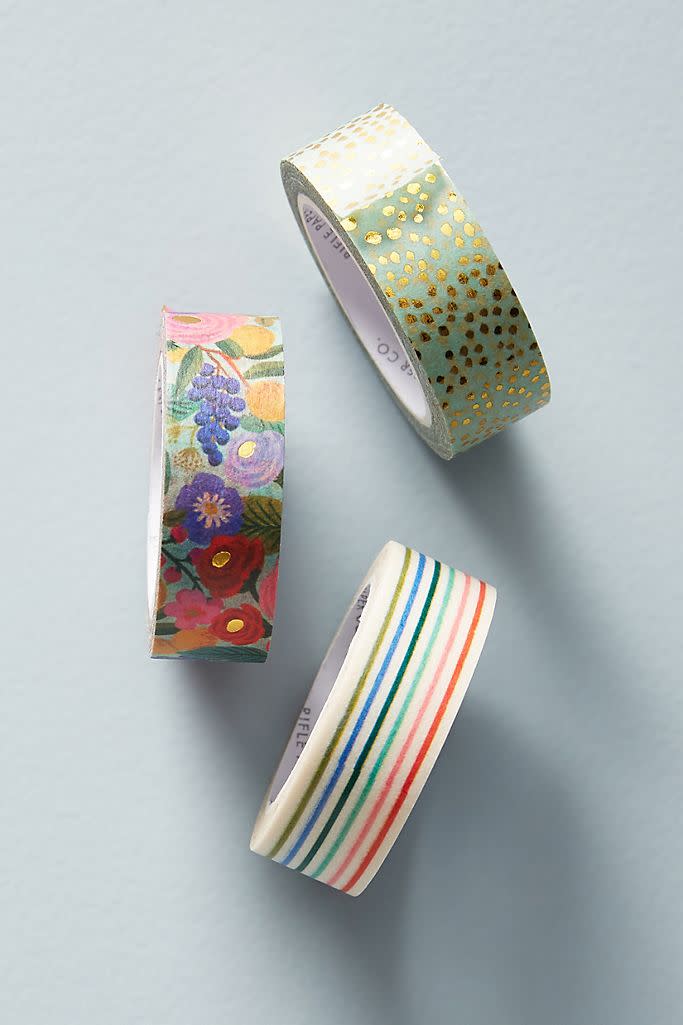 rifle paper co washi tape anthropologie