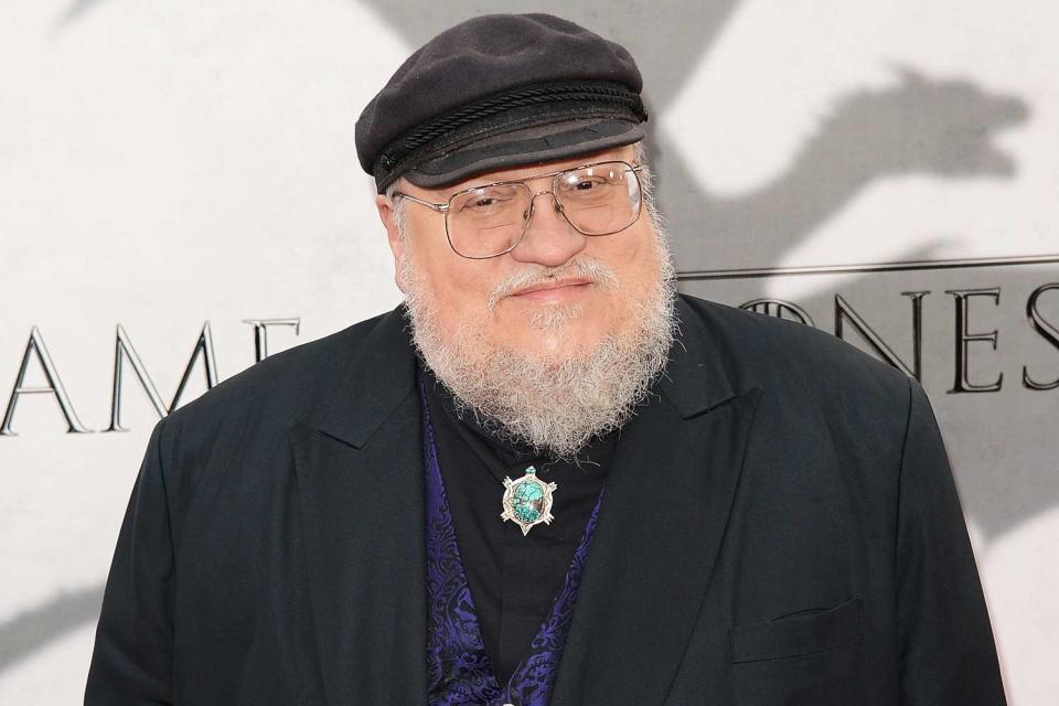 George R.R. Martin arrives at the premiere of HBO's 'Game Of Thrones' Season 3 at TCL Chinese Theatre on March 18, 2013 in Hollywood, California.