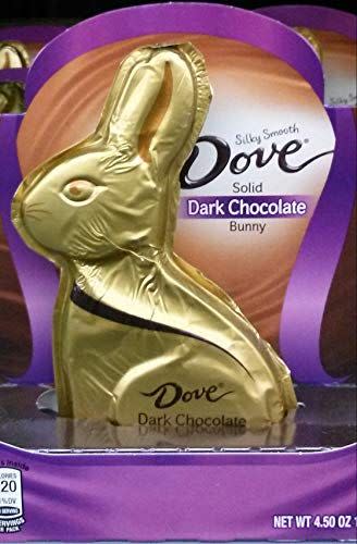 Silky Smooth Dark Chocolate Solid Easter Bunny