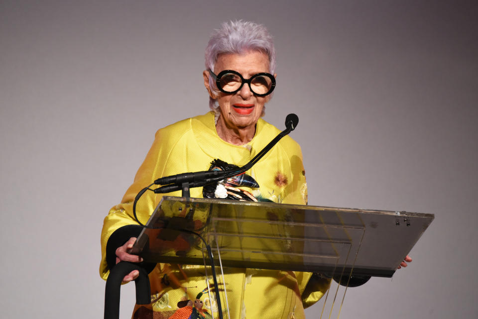 Iris Apfel, 2016