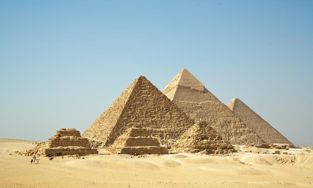 The Pyramids of Egypt.