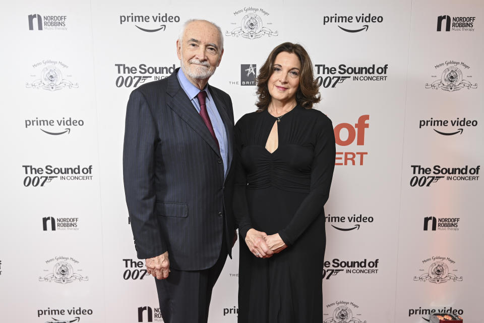 Michael G. Wilson and Barbara Broccoli.