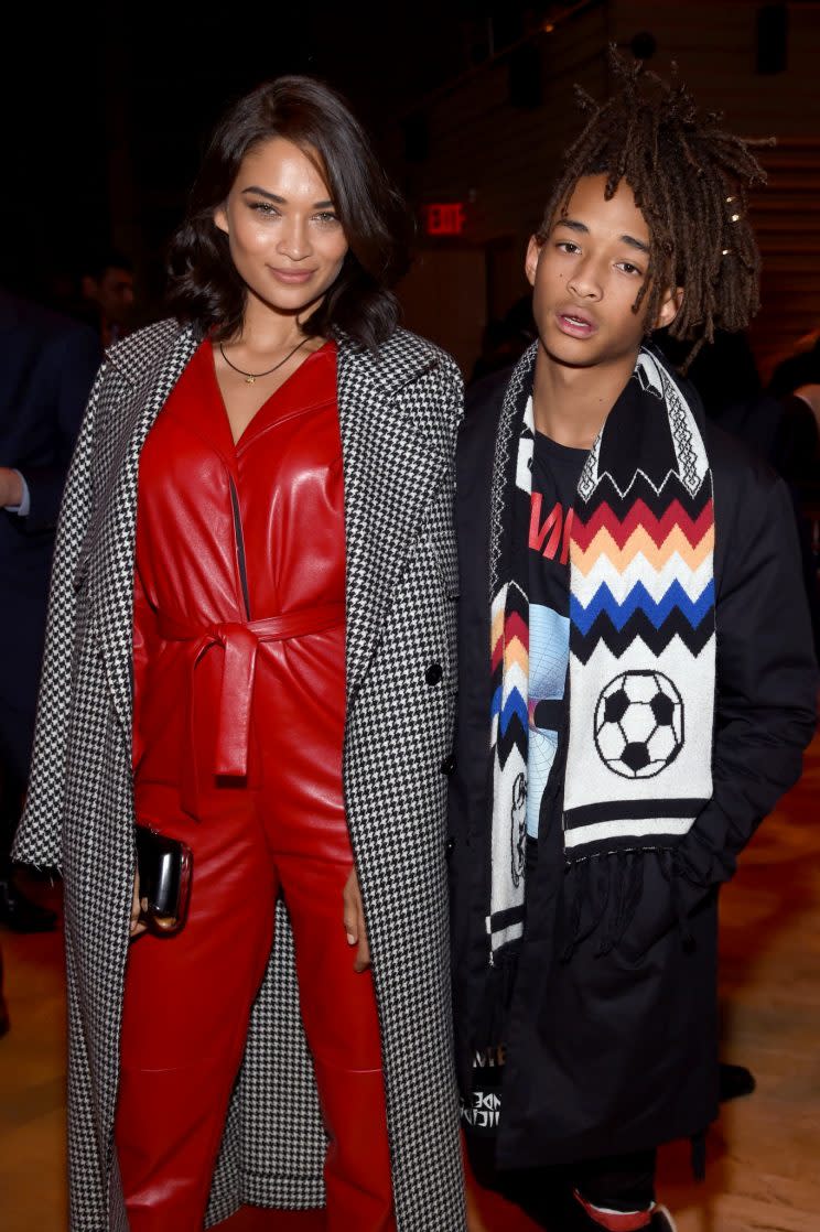 Shanina Shaik and Jaden Smith at the 'Collateral Beauty' World Premiere After Party. (Photo: Getty Images)