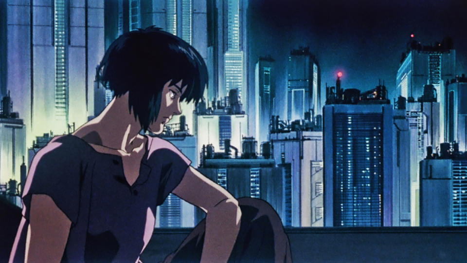 Motoko Kusanagi in Ghost in the Shell