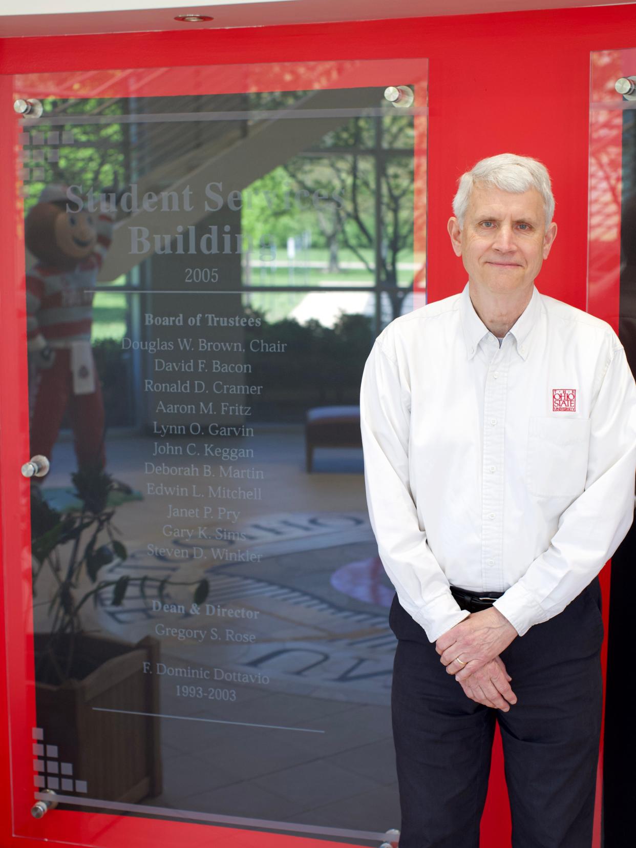 Greg Rose is now the dean and director of The Ohio State University at Marion. He started as an assistant professor of geography in 1982.