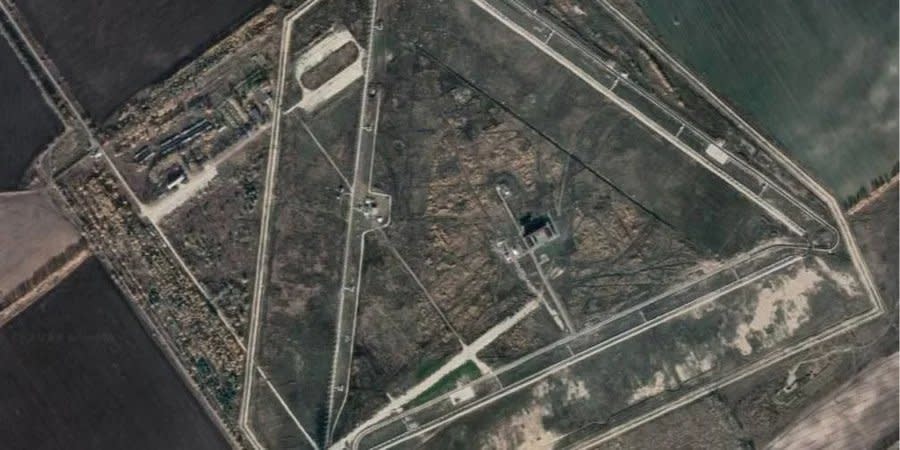 The location of the military unit attacked by Ukrainian drones