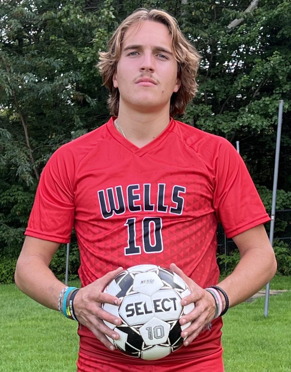 Wells High School senior Wilson Clough