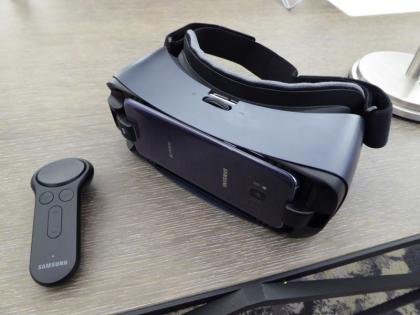 Gear VR with Controller.