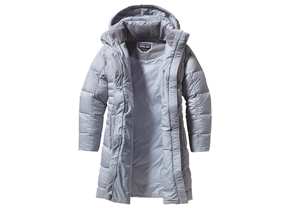 Patagonia Women’s Down With It Parka, $299, patagonia.com