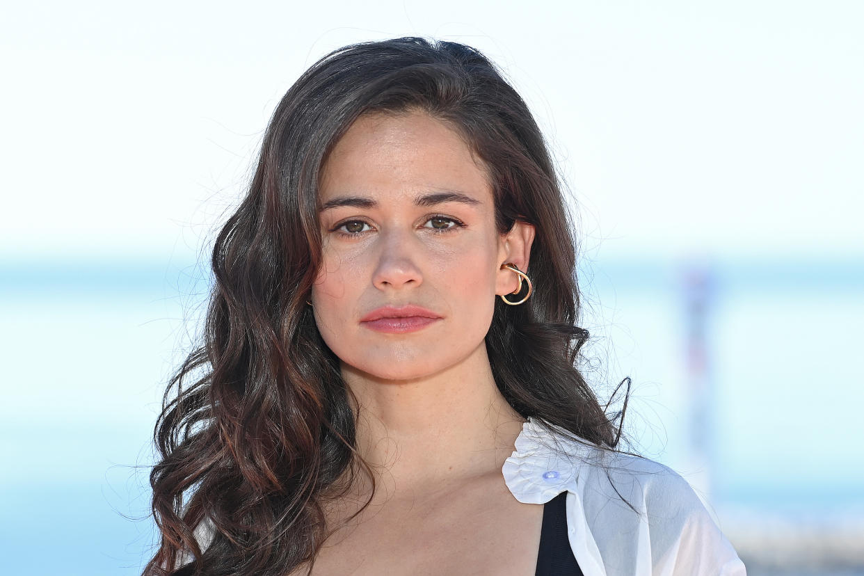 CANNES, FRANCE - APRIL 05: Lucie Lucas attends the 