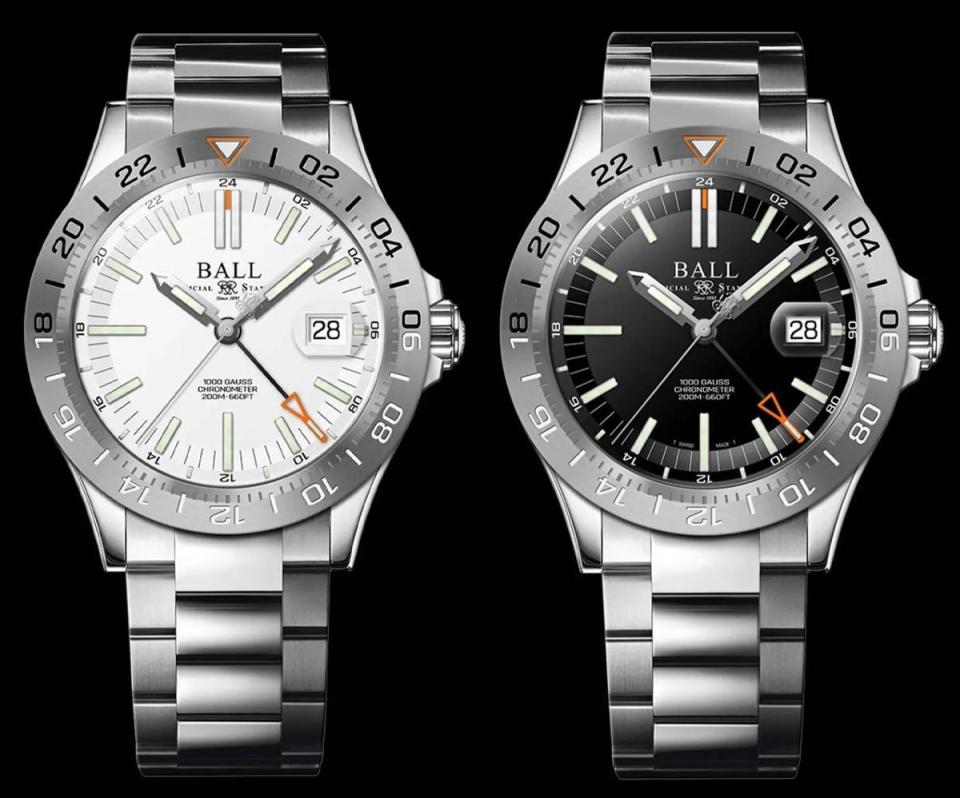 BALL Watch Engineer III Outlier 904L精鋼錶圈錶款，定價約NT$100,800。