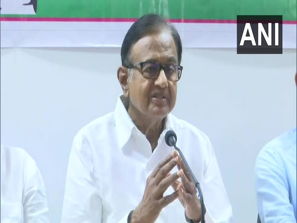 Congress leader P Chidambaram [File Photo/ANI]