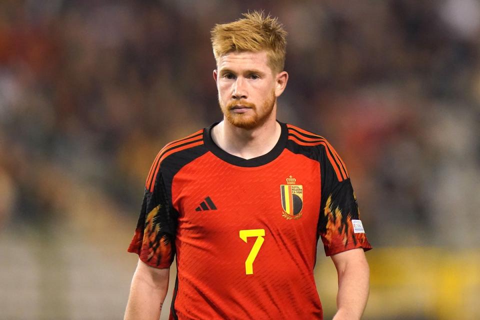 Kevin De Bruyne admits next month’s World Cup could be his last (Tim Goode/PA) (PA Wire)