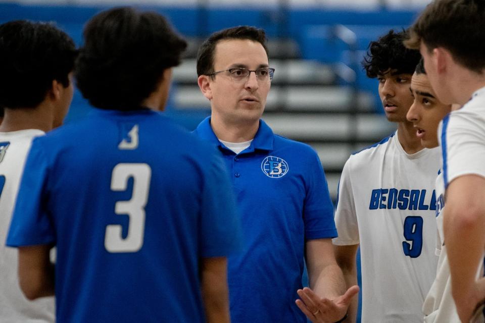 Bensalem volleyball, led by 12-year head coach Tim Linehan, secured a first-round bye in the District One Class 3A playoffs