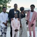 The family cleaned up nicely for a wedding in Venice, Italy in 2018. Dwyane and Gabrielle were joined by Wade's children, Zaya and Zaire, and nephew Dahveon Morris.