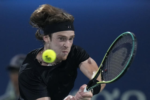 Dubai Championships: Medvedev tops Rublev in final