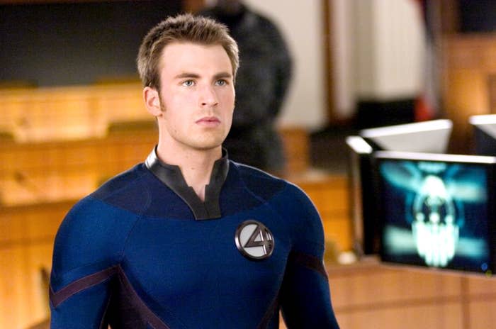 Chris Evans as Johnny Storm