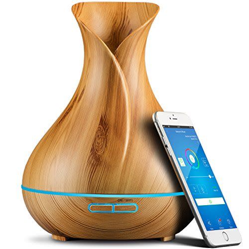 4) Smart WiFi Wireless Essential Oil Aromatherapy Diffuser