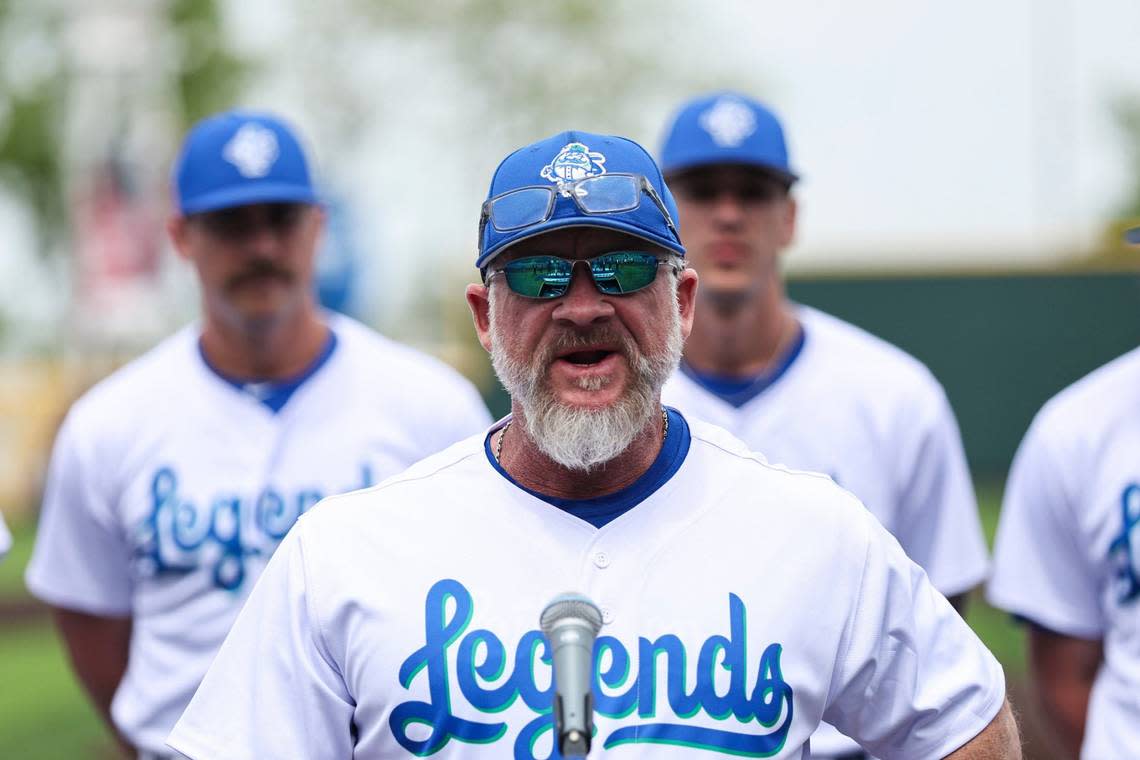 New Lexington Legends manager Gregg Zaun played 15 years in Major League Baseball and won a World Series with the Marlins in 1997. Silas Walker/swalker@herald-leader.com