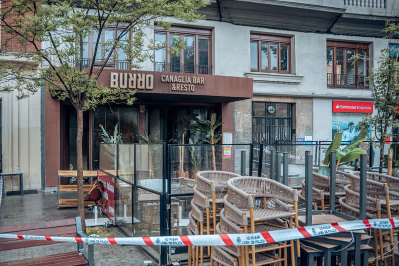 incendio restaurante Manuel Becerra