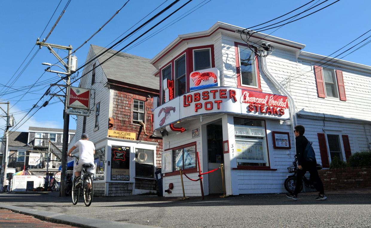PROVINCETOWN -- 10/26/23 -- The Lobster Pot is located at 321 Commercial Street. 
The Lobster Pot has partnered with Goldbelly, a company that curates 'good' food products for people to order online. They are shipping clam chowder and lobster bisque and sourdough bread. 
Merrily Cassidy/Cape Cod Times