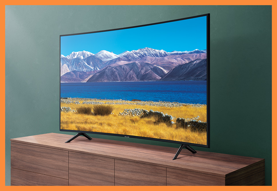 Get yourself some beautiful Curved 4K Crystal Ultra HD and head for the hills! (Photo: Samsung)