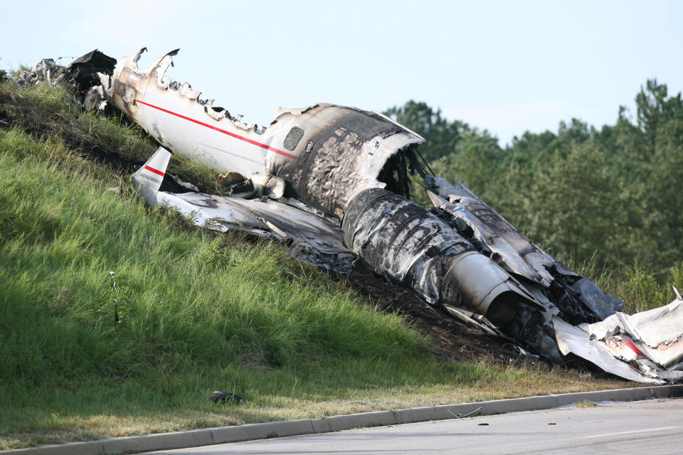 Plane crash (Tracy Glantz / Tribune News Service via Getty Images)