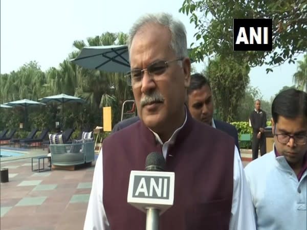 Chief Minister of Chhattisgarh Bhupesh Baghel (Photo/ANI)