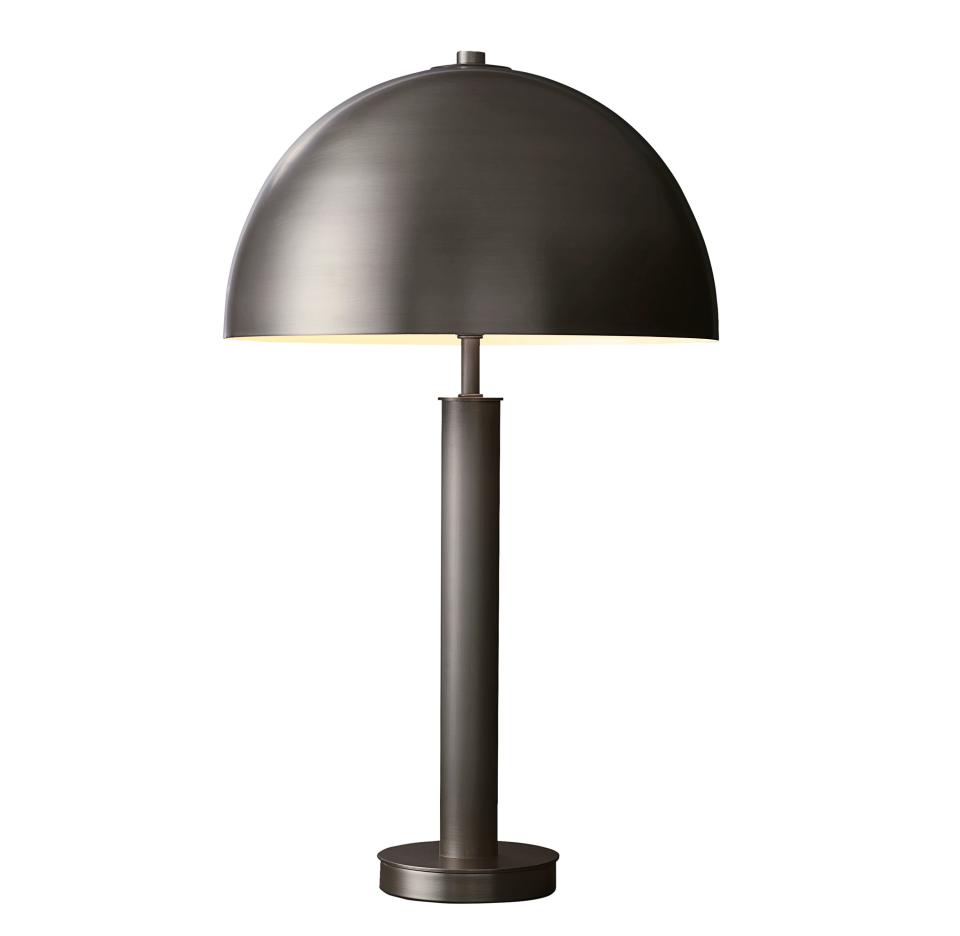 RH Bates table lamp; $595. rh.com