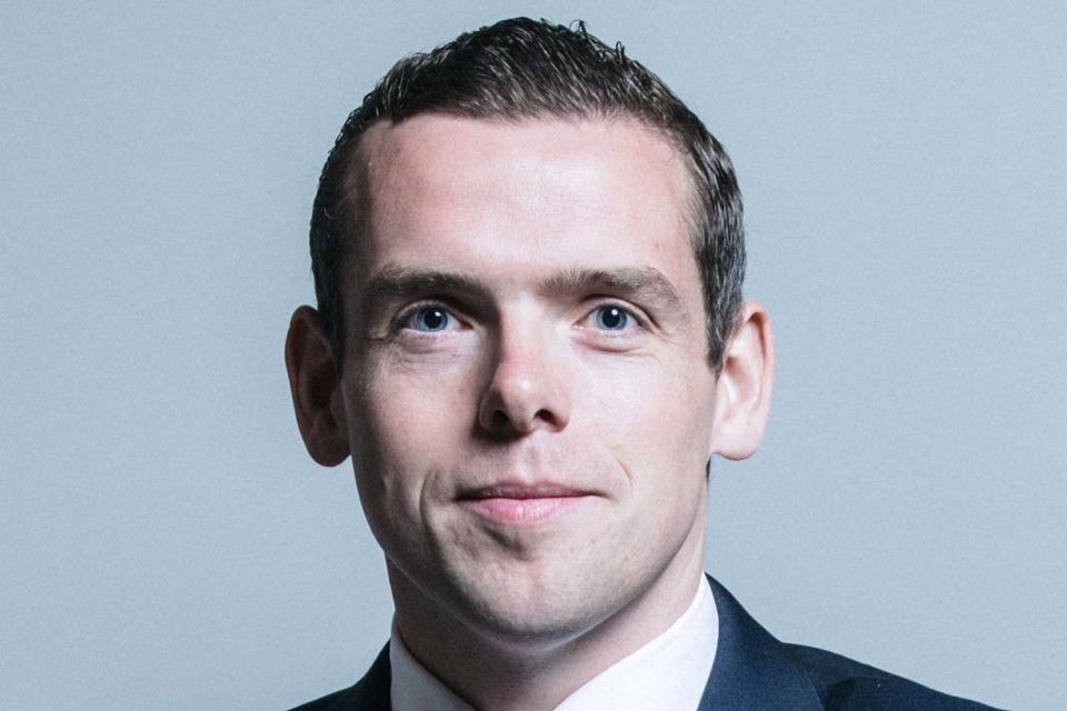 Douglas Ross resigned from Government over the Dominic Cummings row (PA)