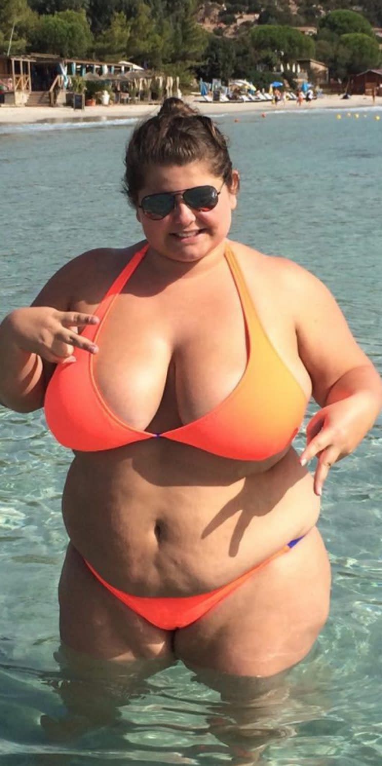 A woman who was 'fat-shamed' by her doctor has shed 10 stone [Photo: Caters News Agency]