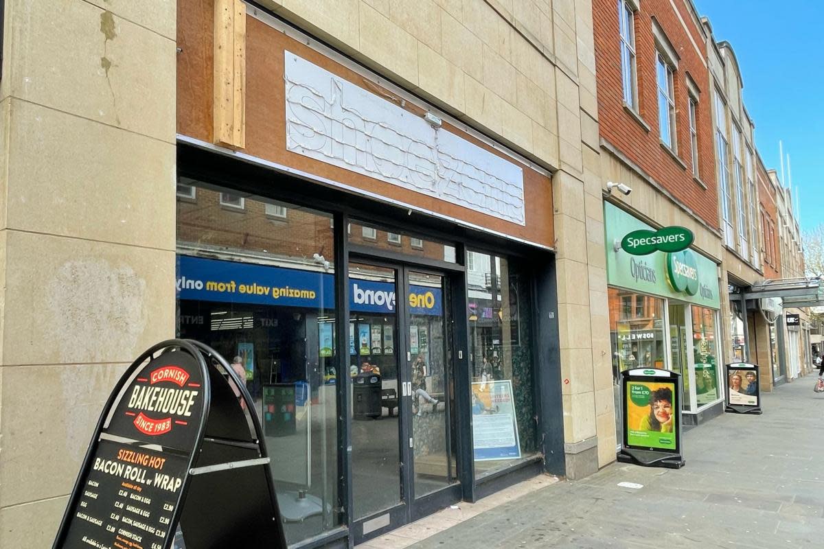 The former home of Shoe Zone on Regent Street will soon become a Julia's House charity shop <i>(Image: Newsquest)</i>