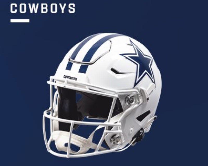 Dallas Cowboys Color Rush Helmet