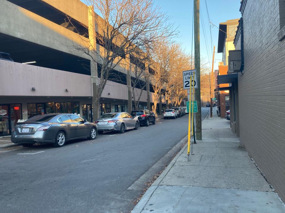 At the intersection of Eagle Street and Biltmore Avenue, looking toward South Market Street, some business owners say it looks closer to an alley than a welcoming pedestrian corridor.