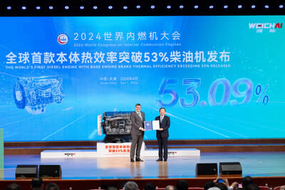 4 World Data Set Weichai Energy Unveils World’s First Diesel Engine with 53.09% Thermal Effectivity