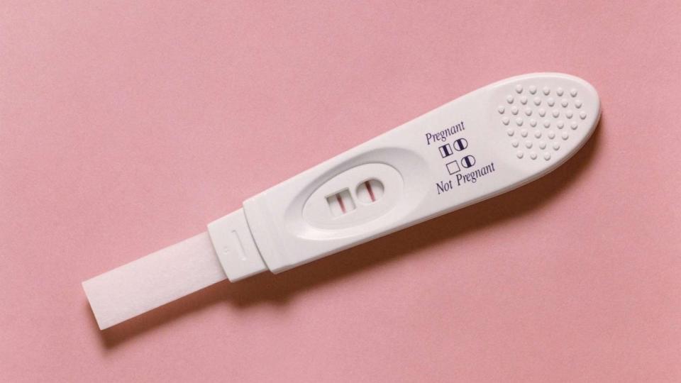 PHOTO: A pregnancy test is seen in this undated stock photo. (STOCK PHOTO/Raimund Koch/Getty Images)