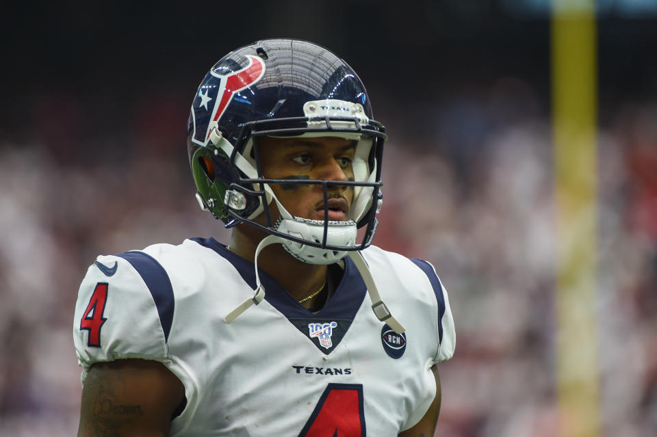 What was Deshaun Watson thinking? (Getty)