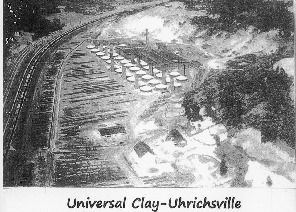 The Universal clay plant was located off of U.S. Route 36 west of Uhrichsville.