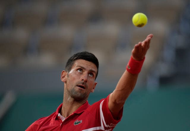 Novak Djokovic believes sport faces a generational shift 