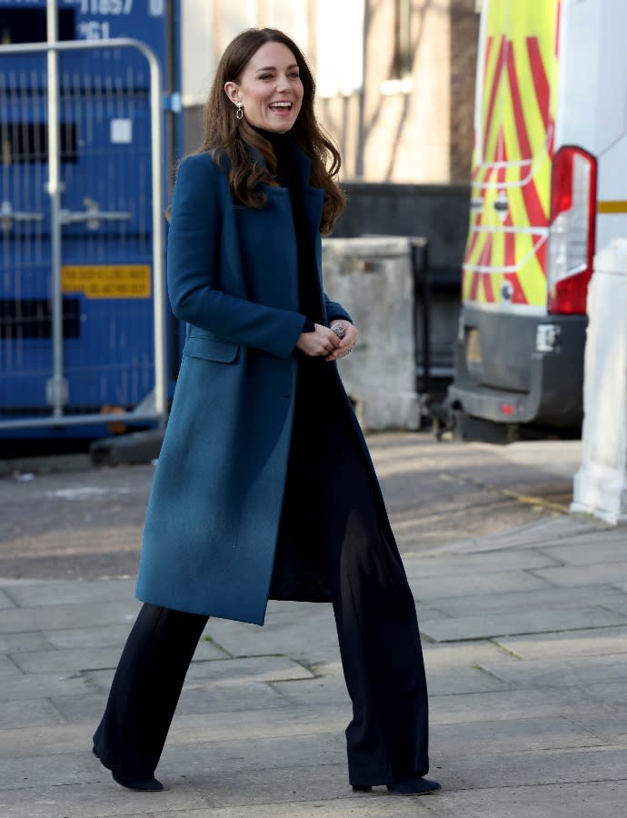 The Duchess of Cambridge arrives at the Foundling Museum in Brunswick Square, London - Credit: Trevor Adams/MediaPunch/IPx