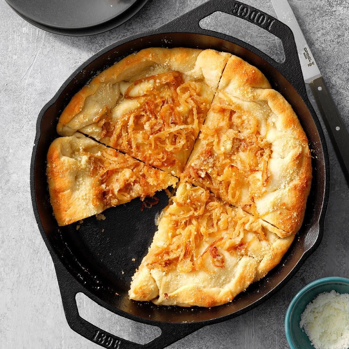 Sweet Onion Bread Skillet