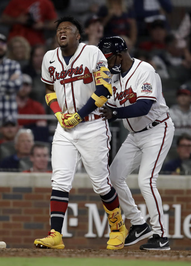 Phillies' Jean Segura, Braves' Ronald Acuna leave game with injuries